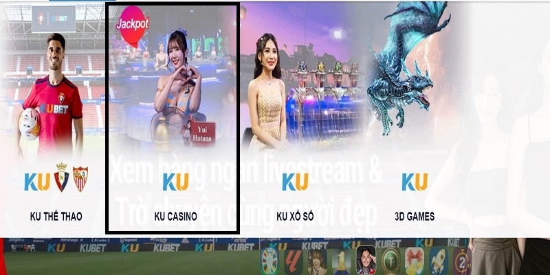 Tổng quan sảnh KU Casino